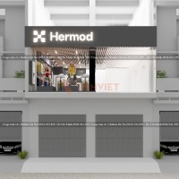 Thiết kế shop quần áo thể thao Hermod – Hà Nội